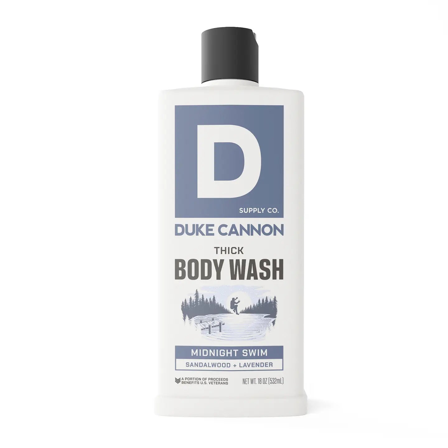 Duke Cannon THICK Body Wash in Midnight Swim