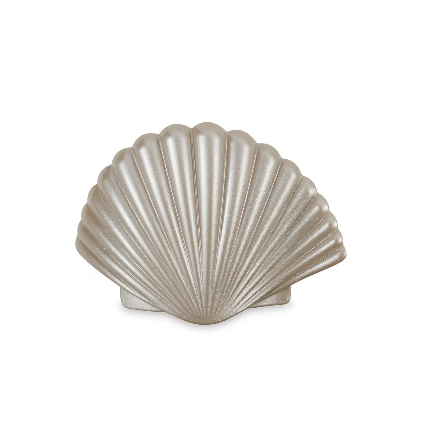 Teleties Flat Medium Hair Clip Shimmering Shell