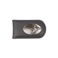 Mallard Leather Money Clip Wallet-Smooth Black