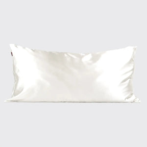 Kitsch Ivory Satin Pillowcase King