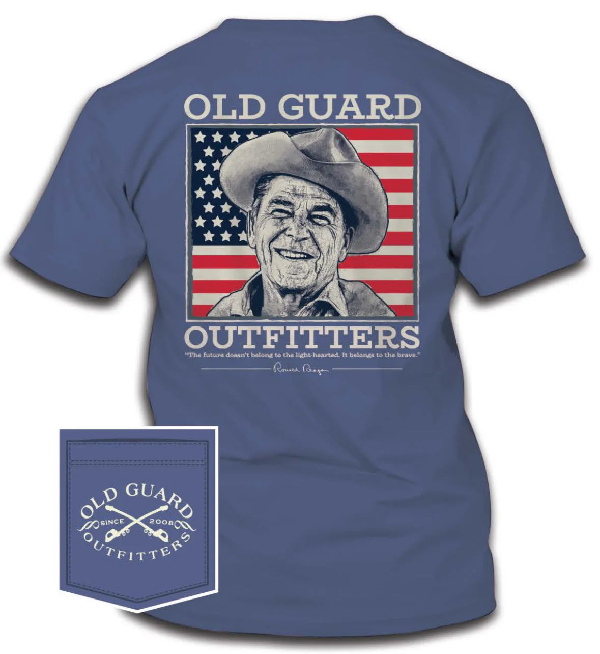 Old Guard Outfitters Reagan Cowboy SS Pocket Tee
