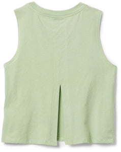 North Face Girls' Tie-Back Tank Misty Sage