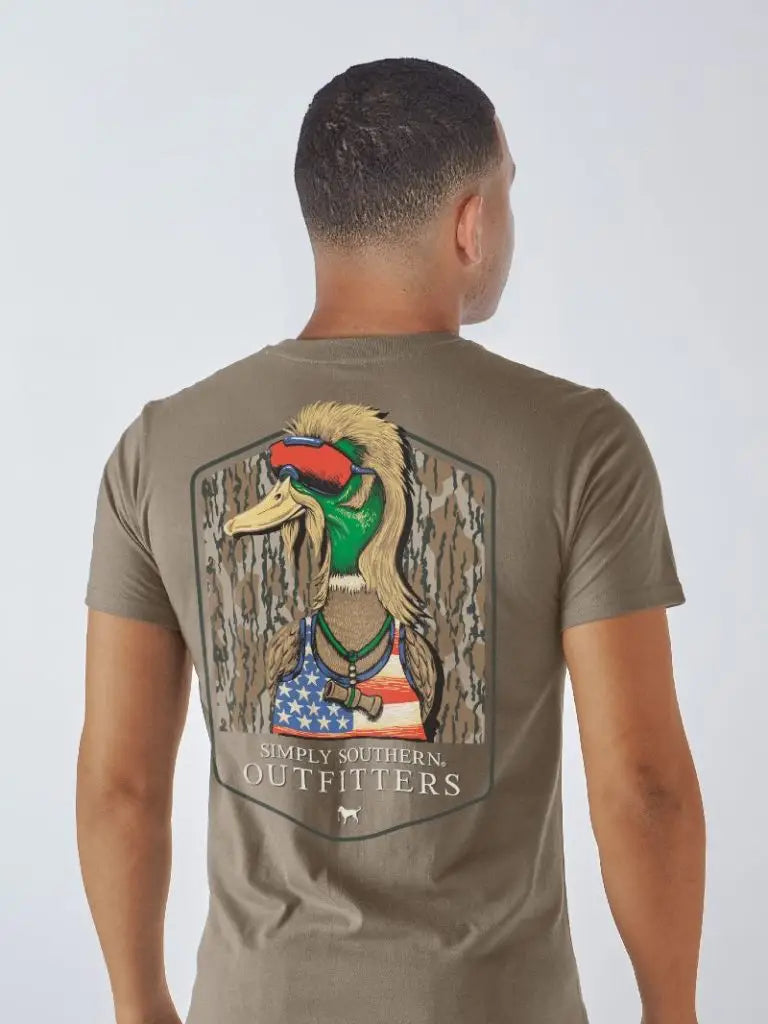 Simply Southern Men's Tree Duck SS Tee