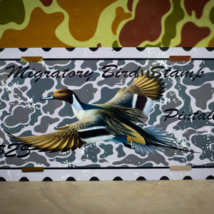 Scent South Pintail Stamp Car Tag