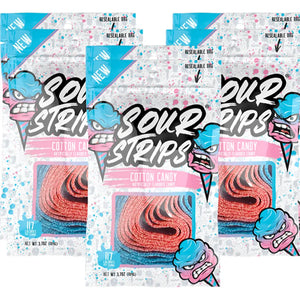 Sour Strips Duos Cotton Candy