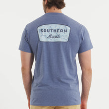 Load image into Gallery viewer, Southern Marsh Branding Retro Camo Tee in Washed Slate