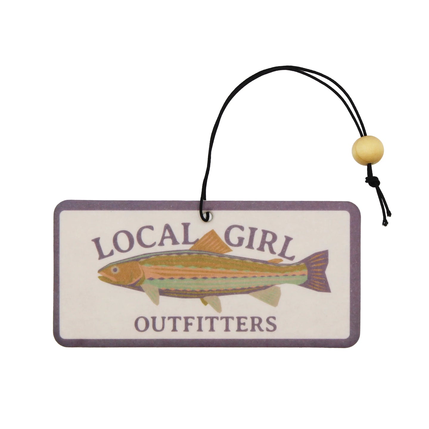 Local Girl Geo Trout Air Freshener