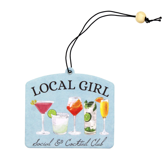 Local Girl Social & Cocktail Club Air Freshener