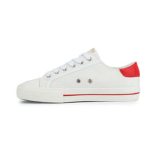 Load image into Gallery viewer, Vintage Havana Alive Low Top Sneakers in White/Red
