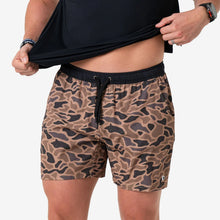 Load image into Gallery viewer, Burlebo 7" Athletic Shorts in Gauge Camo