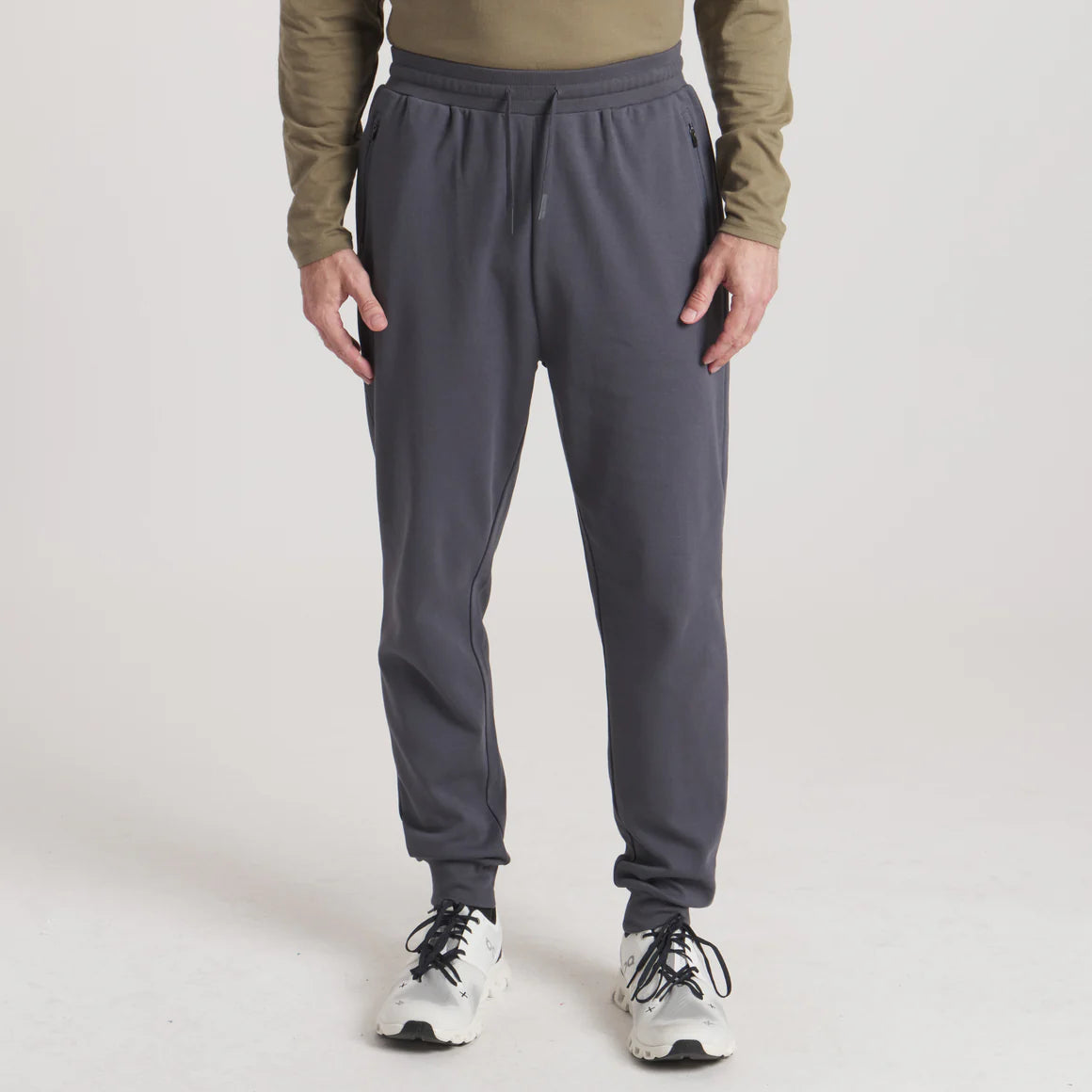 Southern Marsh Buchanan Performance Jogger in Midnight Gray