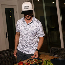 Load image into Gallery viewer, Burlebo Performance Polo in White Camo
