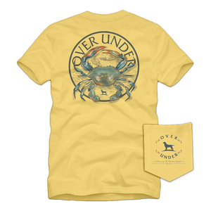 Over Under Blue Crab SS Tee