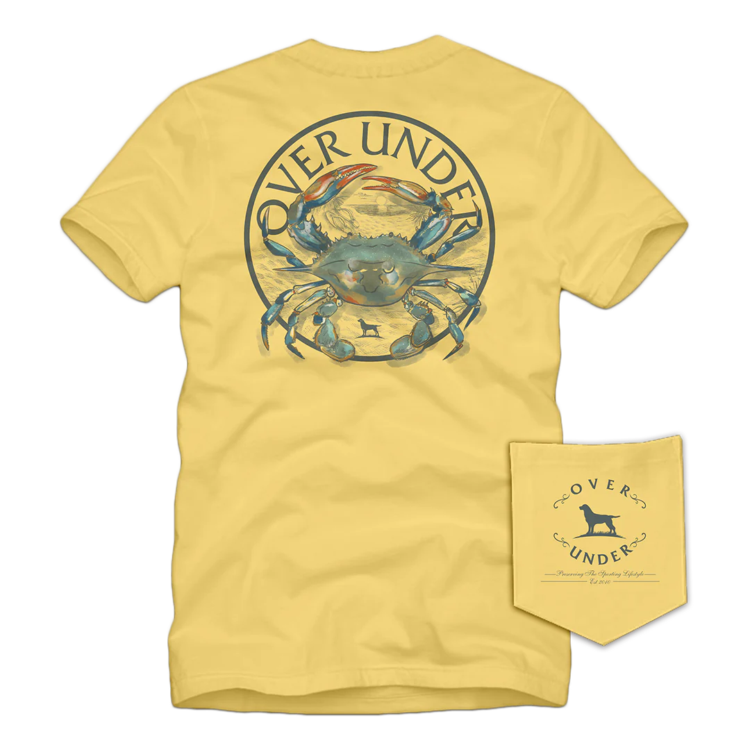 Over Under Blue Crab SS Tee