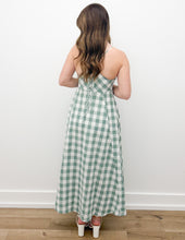 Load image into Gallery viewer, It's Me Again Tie-Front Gingham Dress