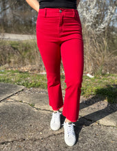 Load image into Gallery viewer, Make Me Obsessed High Rise Pants Red