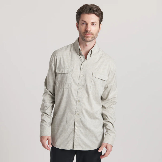 Southern Marsh Merida Mar Performance Shirt in Ash Gray Camo