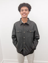 Load image into Gallery viewer, Local Boy Sportsman's Shacket in Dark Brown
