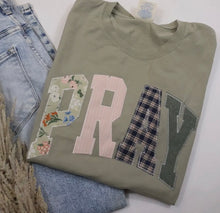 Load image into Gallery viewer, Sage Pray Christian Faith SS Tee