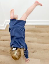 Load image into Gallery viewer, Lulu Mac Youth Terry Shorts in Navy