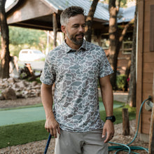 Load image into Gallery viewer, Burlebo Performance Polo in Classic Deer Camo