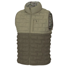Load image into Gallery viewer, Local Boy Duck Down Reversible Vest in Duck Camo