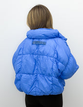 Load image into Gallery viewer, Free People In A Bubble Puffer Jacket in Rivera Blue