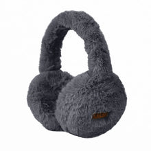 Load image into Gallery viewer, CC Sherpa Earmuffs Dark Grey