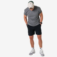 Load image into Gallery viewer, Burlebo 5.5" Everyday Matte Black Shorts with Retro Duck Camo Pockets