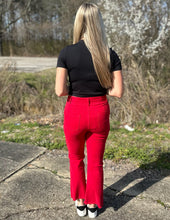 Load image into Gallery viewer, Make Me Obsessed High Rise Pants Red