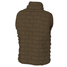 Load image into Gallery viewer, Local Boy Brick Quilted Vest in in Mocha