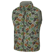 Load image into Gallery viewer, Local Boy Duck Down Reversible Vest in Forest Camo