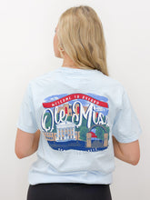 Load image into Gallery viewer, Ole Miss Rebels Campus Drawing Script in Chambray