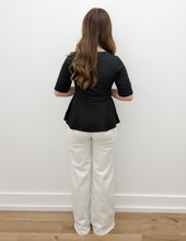 Load image into Gallery viewer, Give It All We Got Textured Knit Top in Black