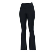 Load image into Gallery viewer, Local Girl Flare Leggings in Black