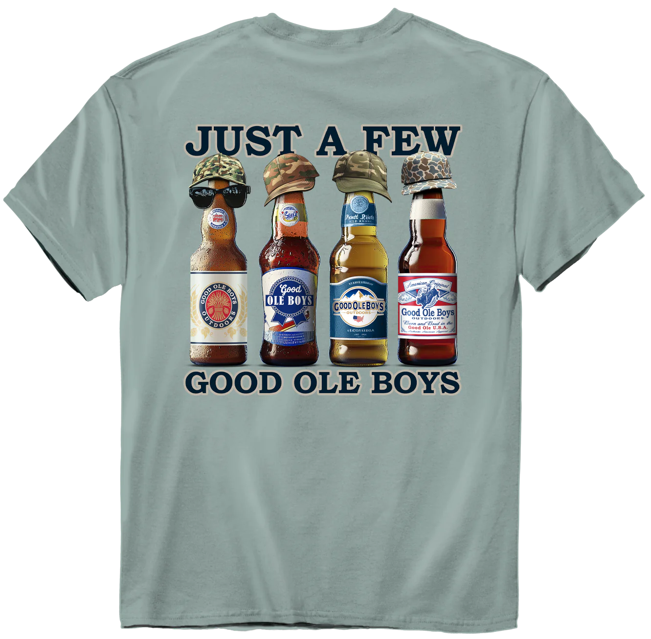 Good Ole Boys Outdoors A Few Beers SS Tee