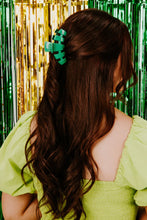 Load image into Gallery viewer, Teleties Medium Classic Hair Clip Green Come True