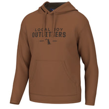 Load image into Gallery viewer, Local Boy Solid Poly/Fleece Hoodie Rust/Brown