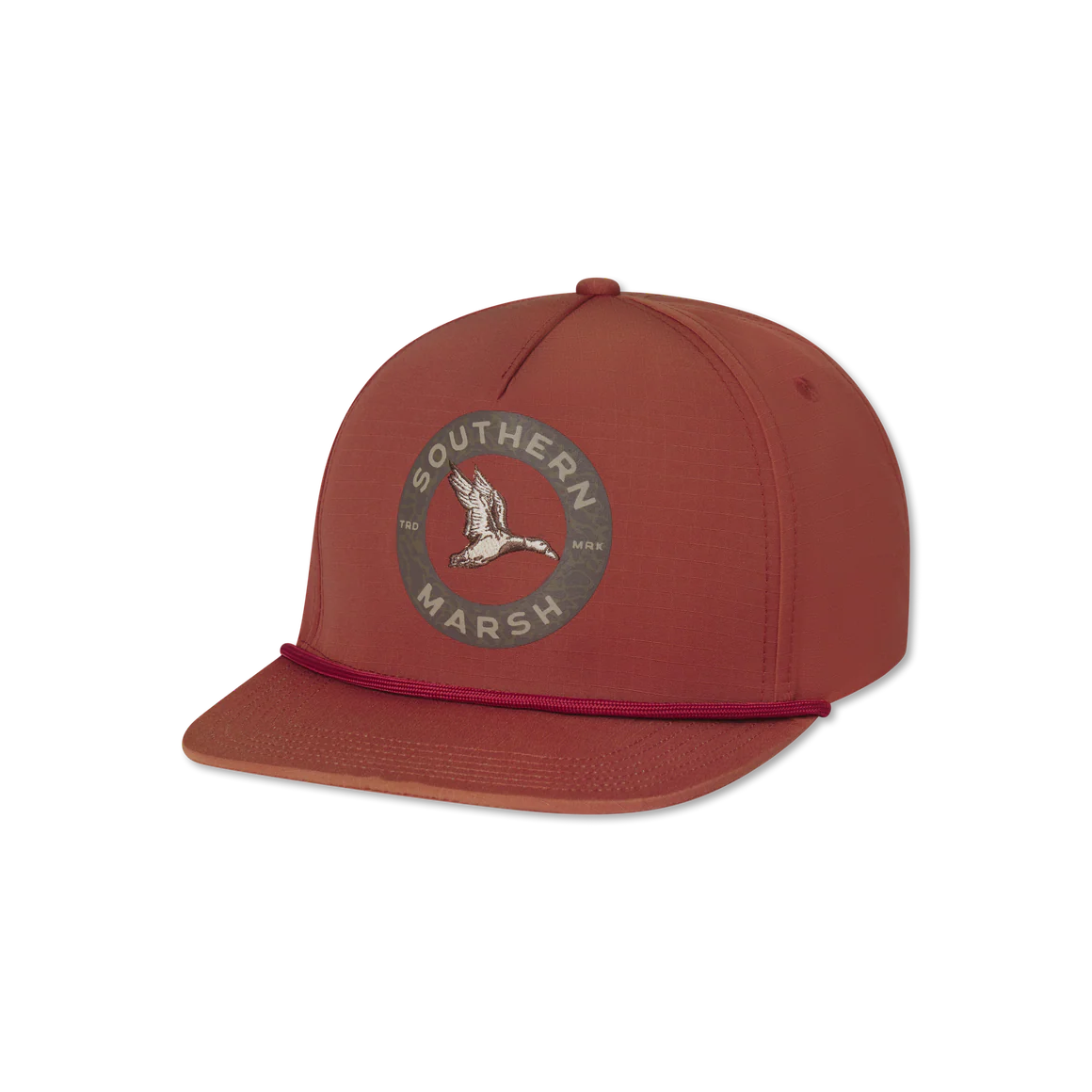 Southern Marsh Ensenada Rope Hat-Inflight Camo Maroon