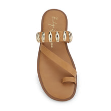 Load image into Gallery viewer, Vintage Havana Holly Cowire Shelled Toe Loop Sandal