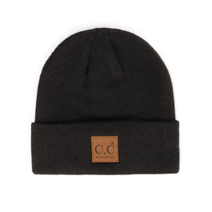 Heather Classic CC Beanie Black