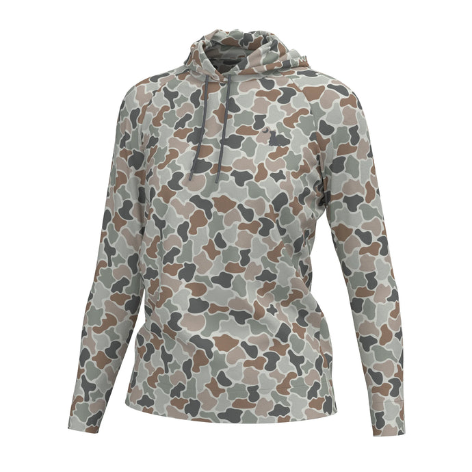 Local Girl Hemlock Hoodie in Forest Camo Flora