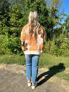 Fall Florals Sweater
