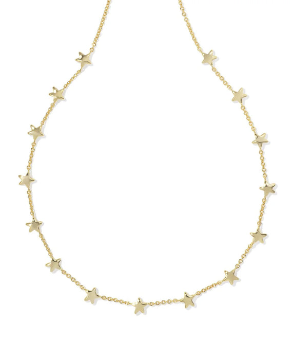 Kendra Scott Sierra Gold Star Strand Necklace