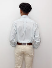 Load image into Gallery viewer, Southern Marsh Dyer Performance Gingham Dress Shirt in Light Blue