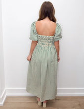 Load image into Gallery viewer, Lost My Mind Square Neck Bodice Midi Dress