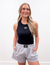 Load image into Gallery viewer, Lulu Mac DD Solid Black Tank Tops