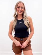 Load image into Gallery viewer, Lulu Mac DD Solid Brown Shorts