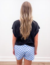 Load image into Gallery viewer, Lulu Mac BXCK Boxer Shorts in Blue/White Check