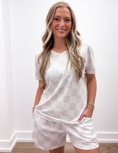 Load image into Gallery viewer, Checkers For Days Top and Short Set